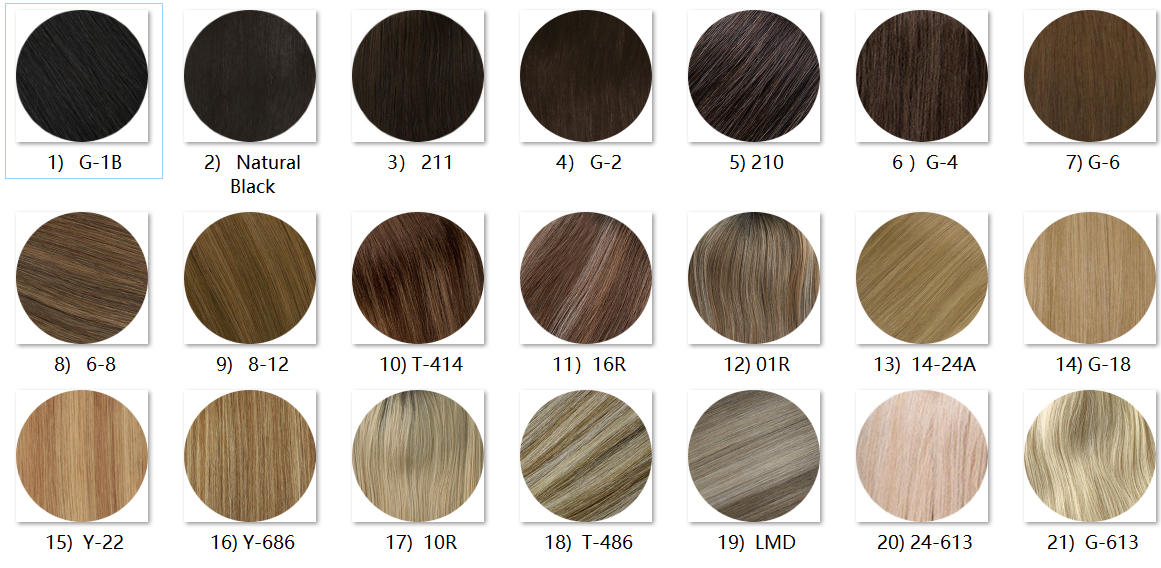 how to choose the right color of hair extensions 1